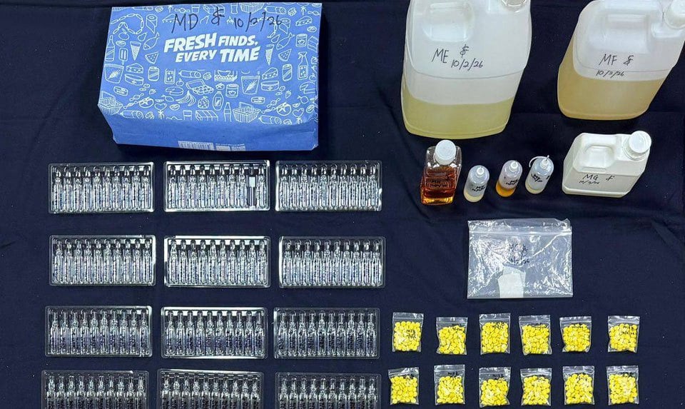 Lelaki ditahan bersama 30kg dadah bernilai RM2.1 juta