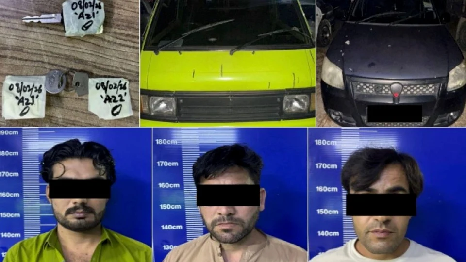 3 warga Pakistan ditahan disyaki curi bateri kenderaan, peralatan bengkel