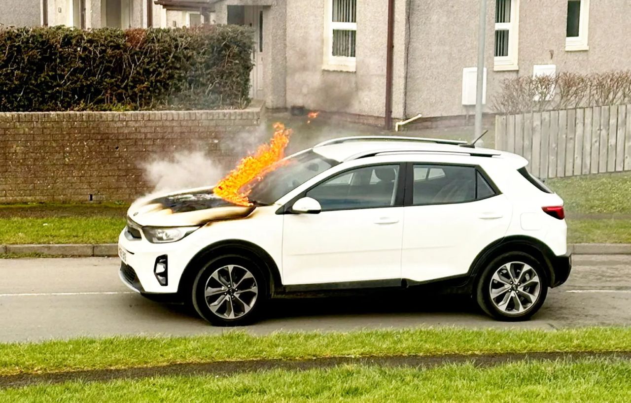 Baru 12 hari beli, kereta terbakar tiba-tiba