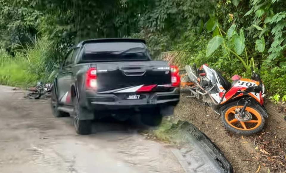 Video tular pikap langgar motosikal tiada kaitan gengsterisme, isu kaum - Polis