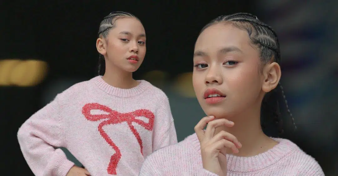 Anak Shuib Ubi Ditegur Pakai Gaun Dedah Bahu