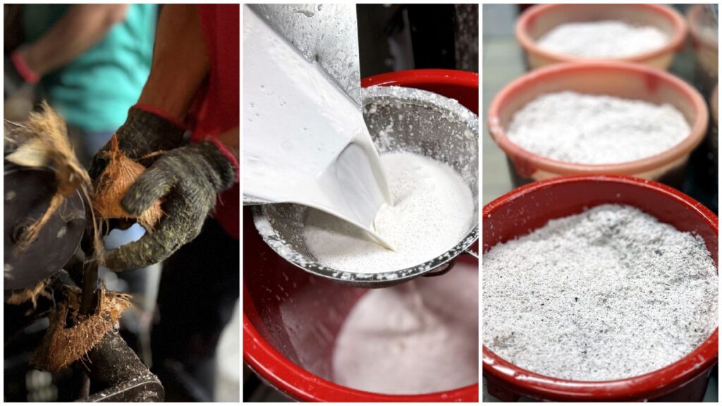 Cracking demand: Santan trader hits 10,000 coconuts a day ahead of festivities