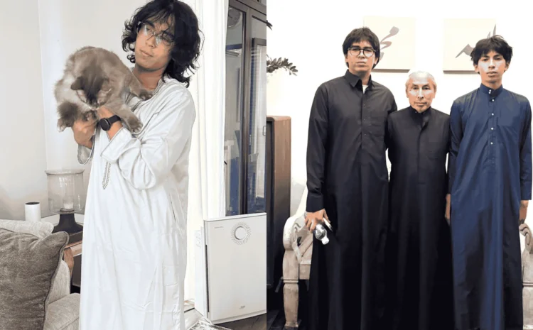 Anak Lelaki Amy Search Curi Perhatian, Tinggi & Kacak.