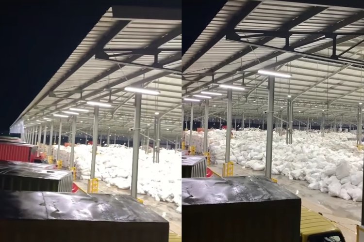 Puluhan ribu bungkusan tersekat di gudang, harap bersabar