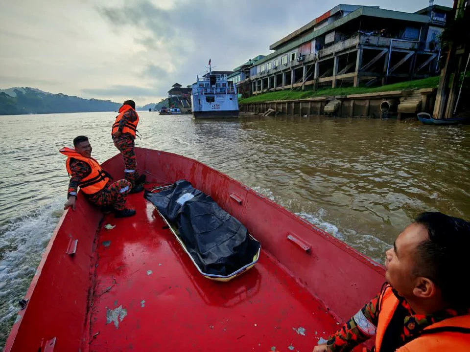 Seorang lemas perahu karam di Sungai Batang Rajang
