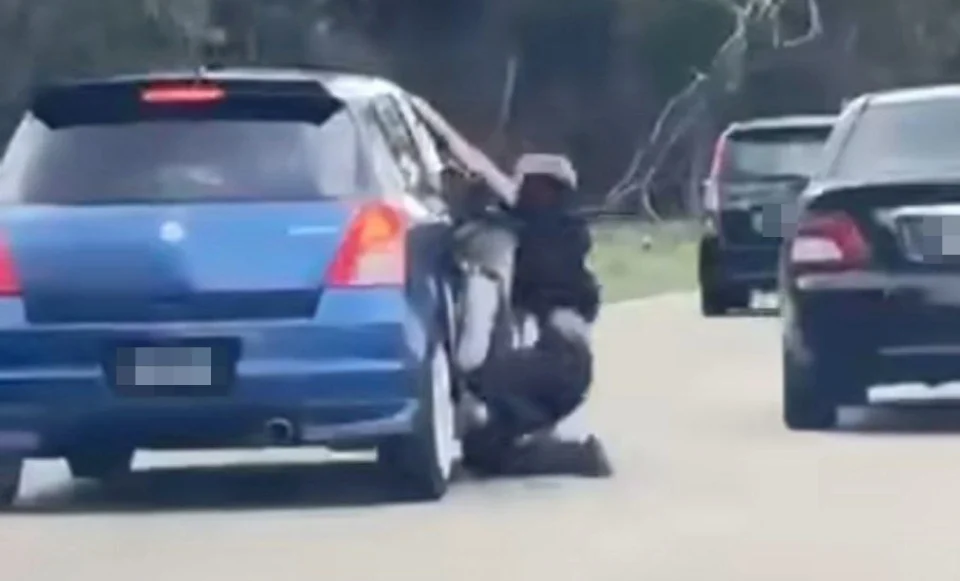 Kes tular lelaki berpaut di kereta bergerak, ini hasil dapatan siasatan polis