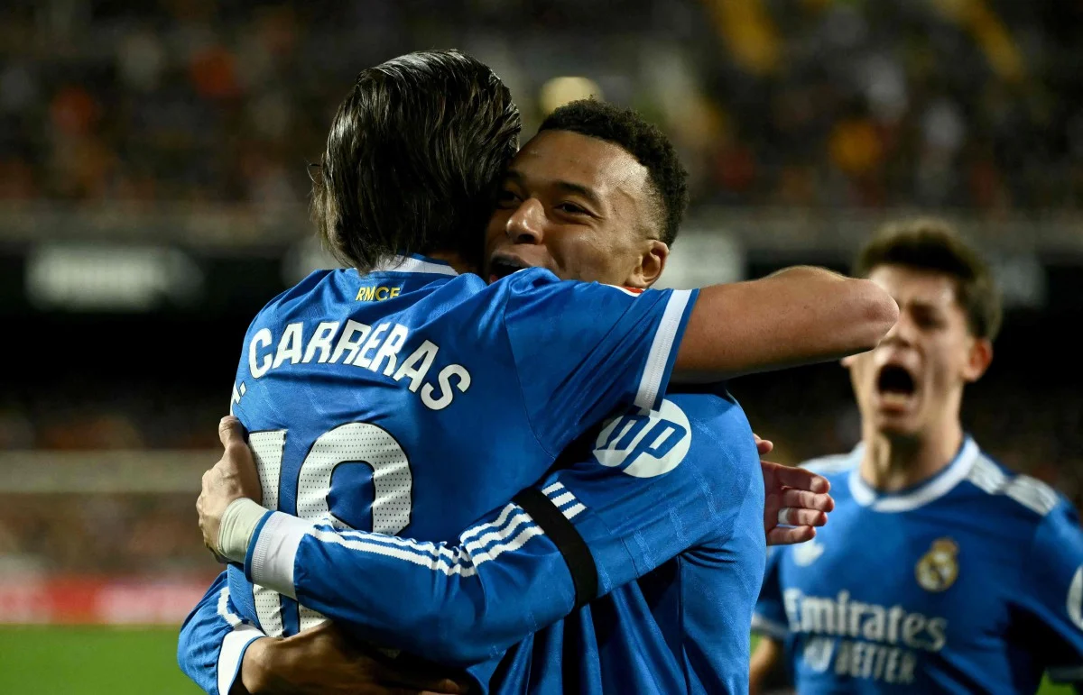 Real Madrid tanpa Carreras, Mbappe diragui untuk aksi menentang Man City