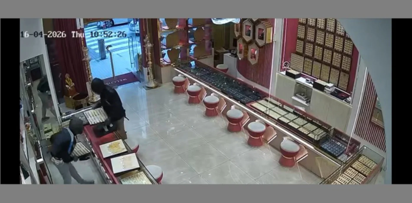 CCTV footage of RM9.7mil Brickfields jewellery heist goes viral 