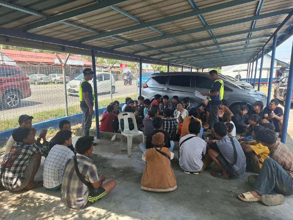 7 tekong, 45 PATI Myanmar ditahan cuba keluar Kelantan