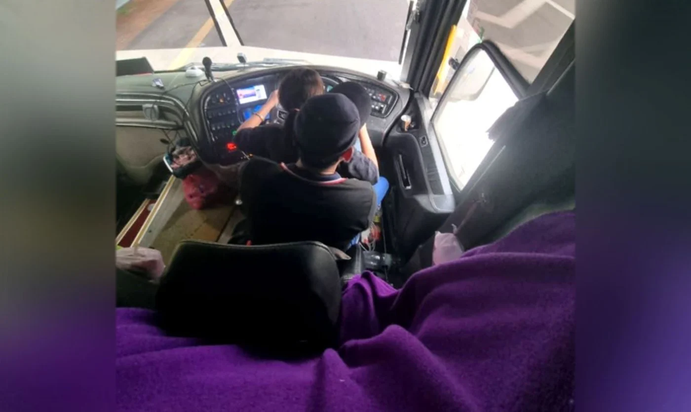 Express bus driver, woman in viral lap-sitting clip to give statement ...