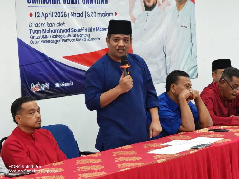 UMNO Bukit Gantang Tekad Dekati Rakyat, Perhebat Jentera Cawangan