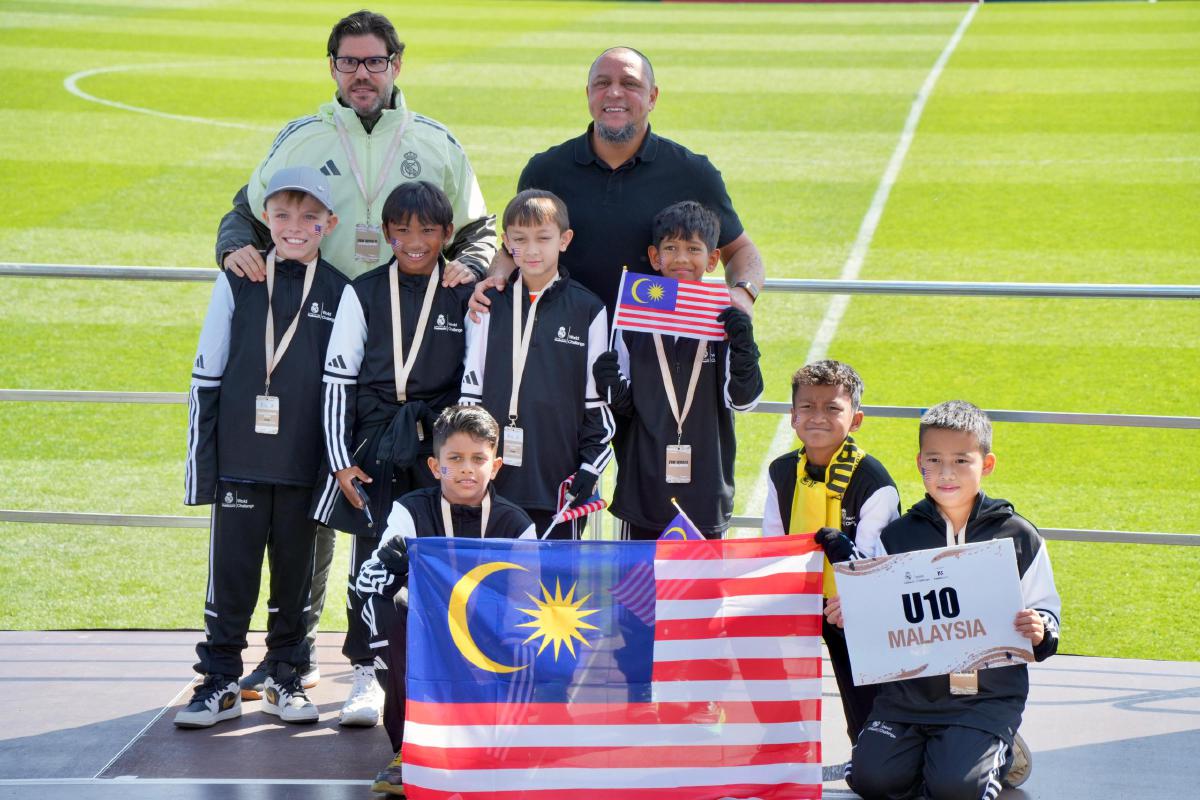Skuad cilik Yayasan Real Madrid Malaysia ukir nama di Madrid