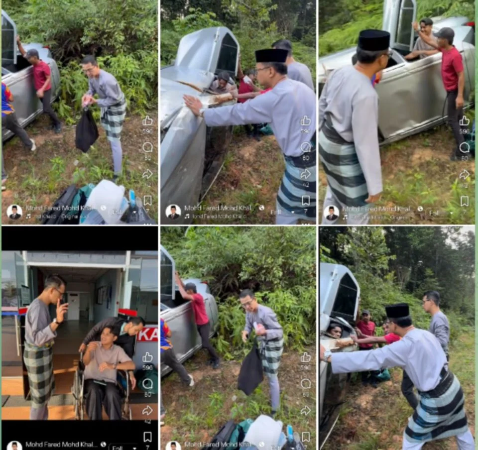 EXCO Johor bantu pelajar terbabit kemalangan elak monyet