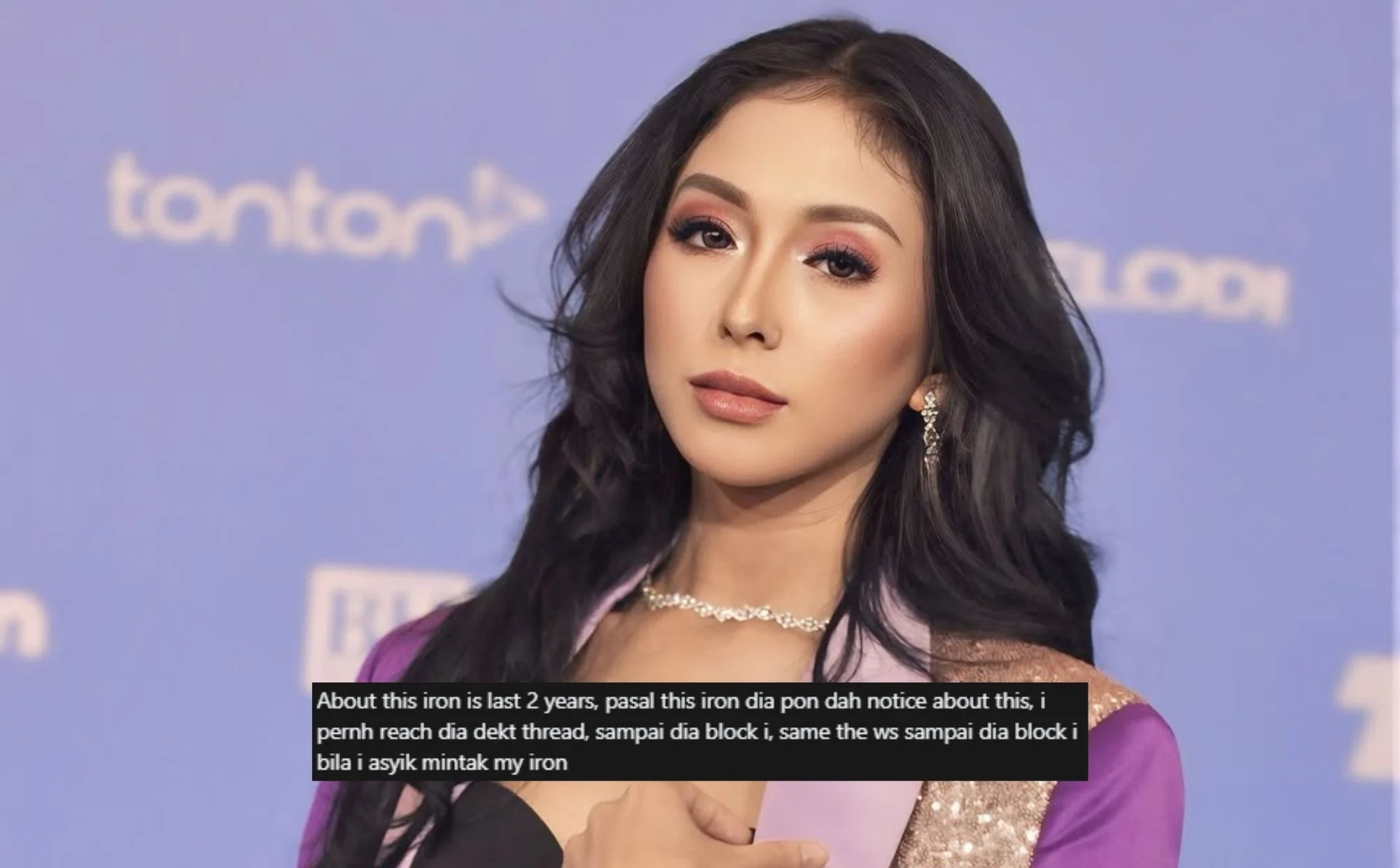  Muncul Individu Dedah Sarah Yasmine Tak Pulangkan Seterika