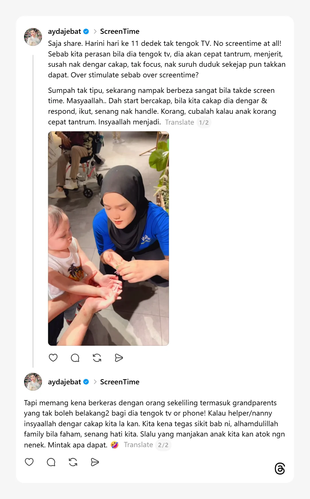 Ayda Jebat Akui Perubahan Positif Anak Selepas ‘No Screentime’