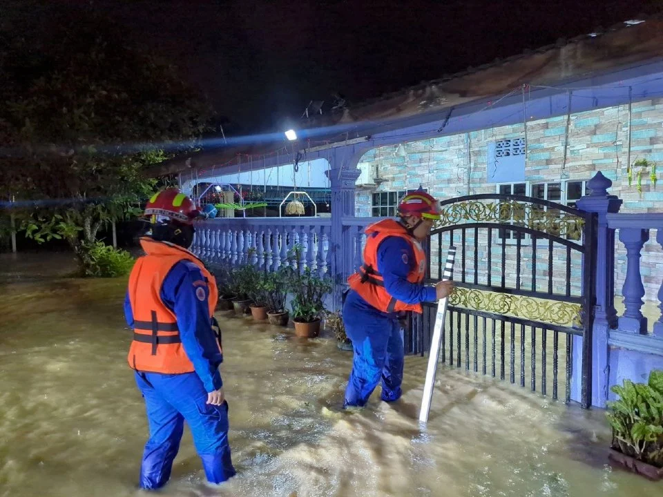 Banjir di Kulim: 33 mangsa dari 2 kampung berlindung di PPS