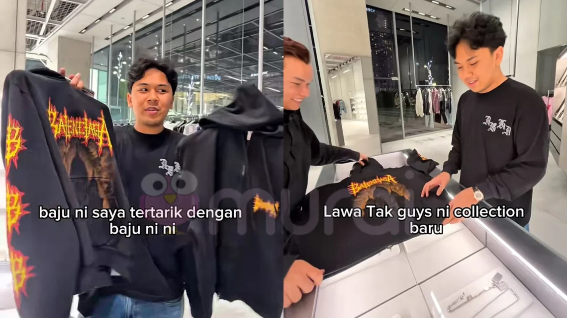 Gelagat Kacak Cari Hadiah Untuk Hari Lahir Cik B [VIDEO]