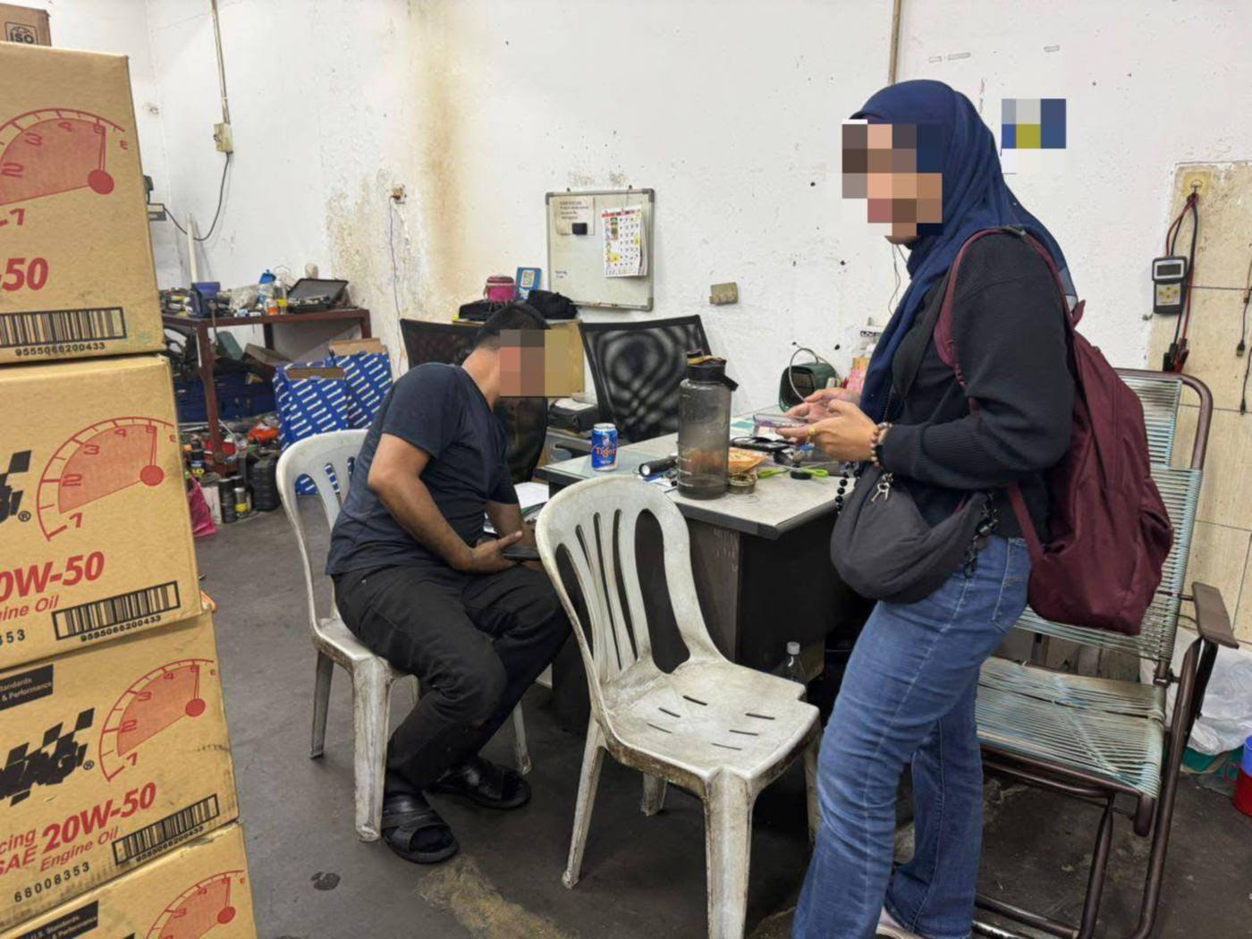 Immigration detains 74 foreigners in large-scale enforcement operation