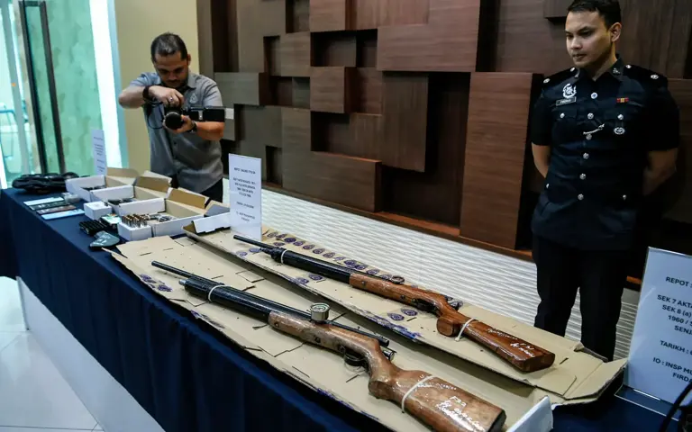 More firearms seized from mechanic’s home in Baling