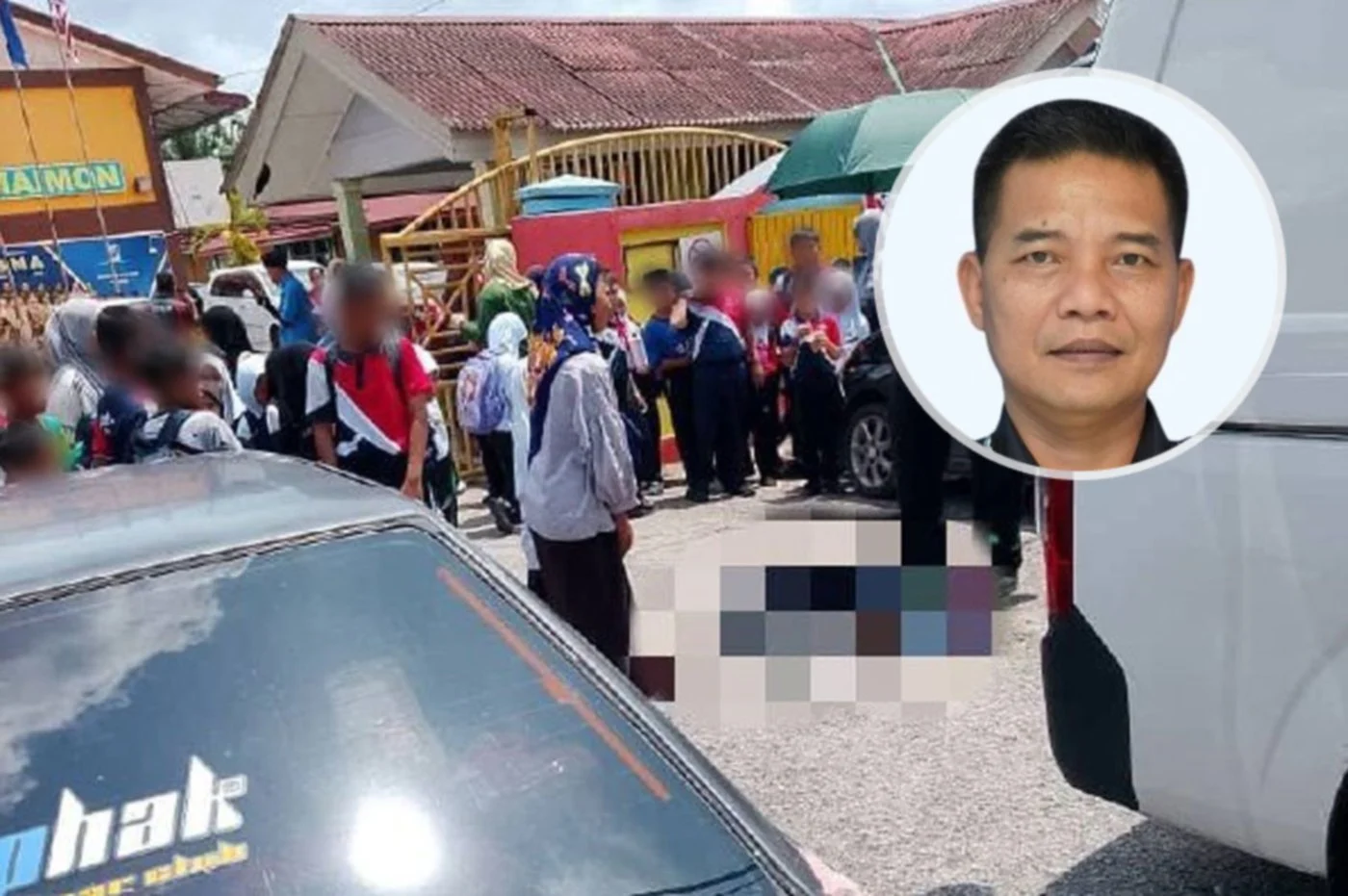 Van driver arrested after 8-year-old girl killed in school accident