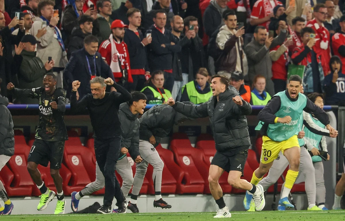 PSG hampiri sejarah baharu selepas singkir Bayern