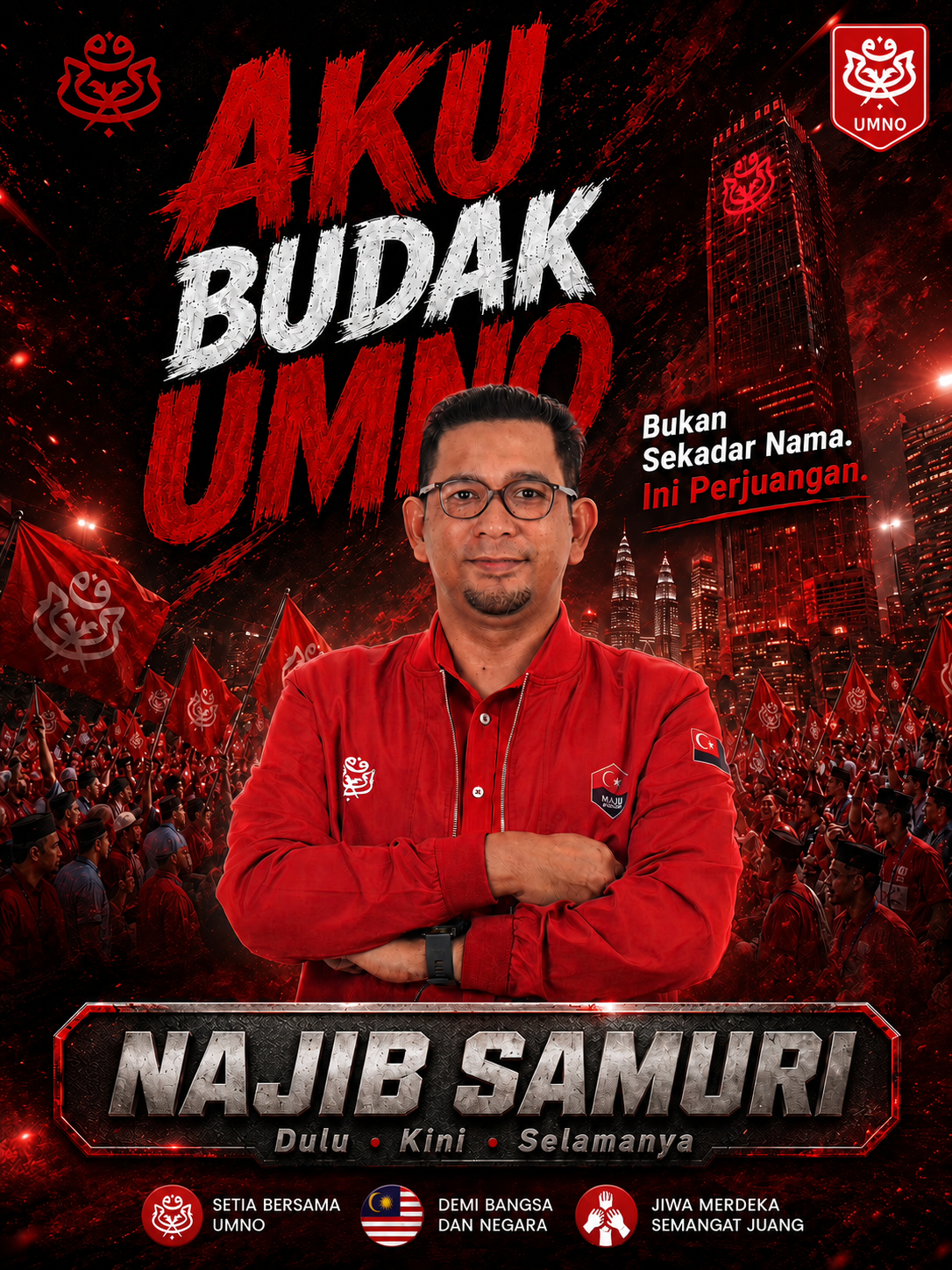 80 Tahun UMNO Bukti Ketahanan Perjuangan Demi Agama, Bangsa dan Negara — Najib