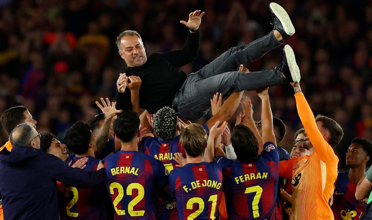 Barca sambung kontrak Flick