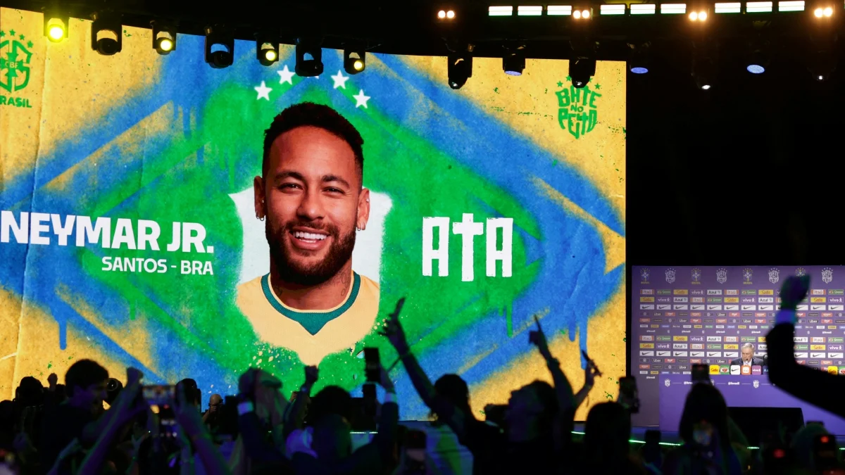 Neymar kembali dalam skuad Brazil untuk Piala Dunia keempat