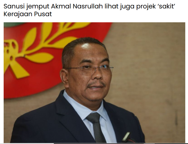 Projek LRA Kedah: MB Wajib Ambil Tahu Pembangunan Infra Rakyat