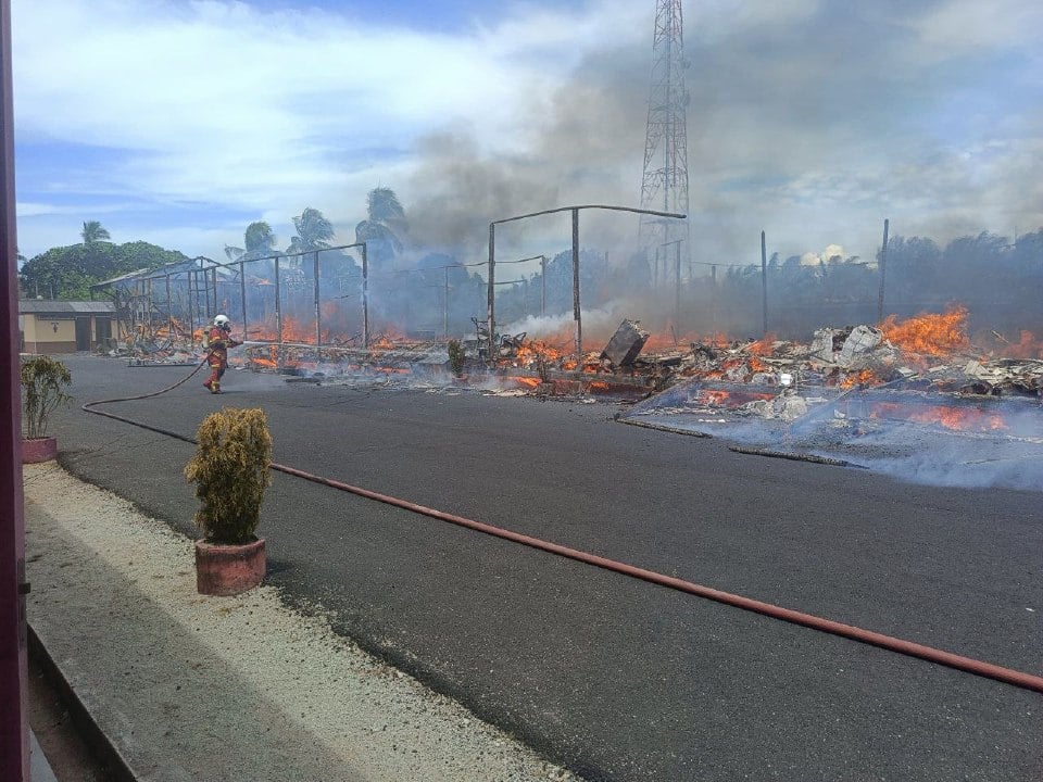Bangunan SK Kampung Baru Tok Dor terbakar, 13 bilik musnah