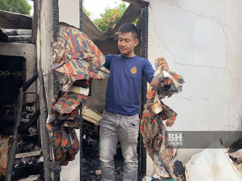 Keluarga anggota bomba tinggal sehelai sepinggang