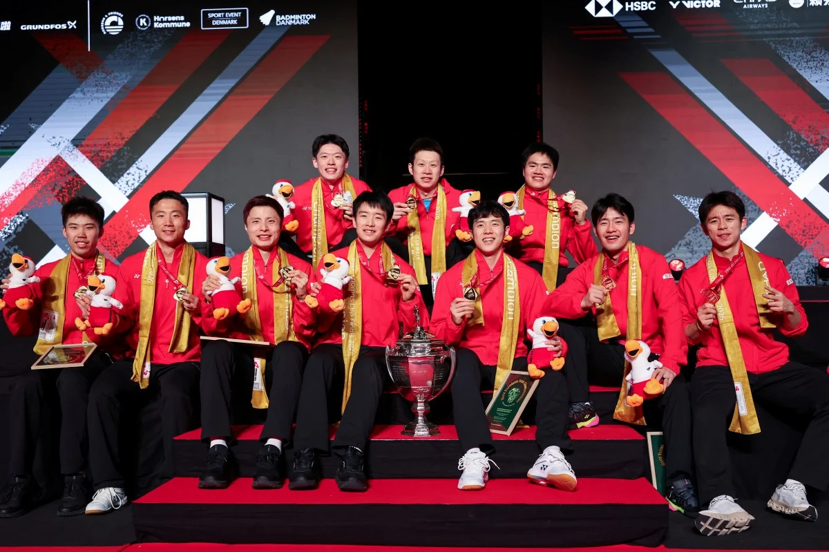 China sekat impian Perancis, kekal 'raja' Piala Thomas