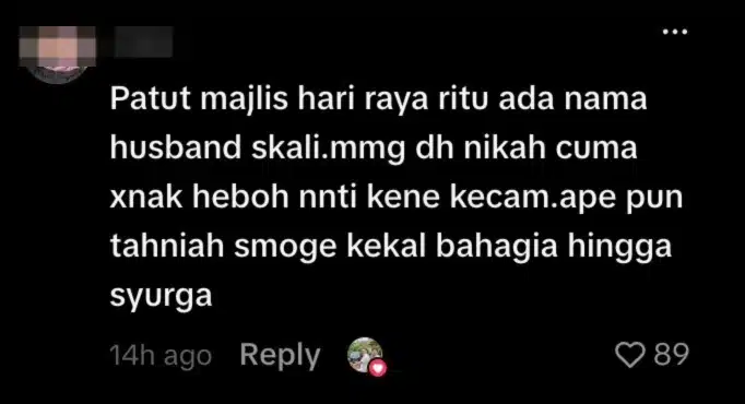 “Welcome Noor Nabila And Husband” 
