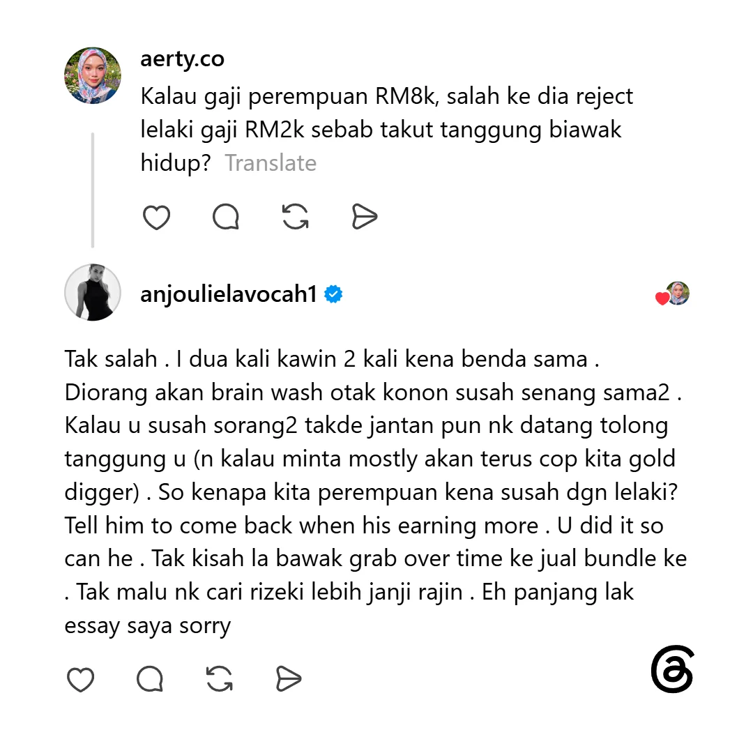 Saya Dua Kali Kahwin - Zarina Anjoulie