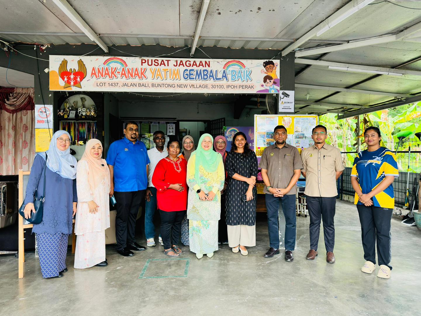 Salbiah Turun Padang Ziarah Rumah Anak Yatim Terjejas Kebakaran