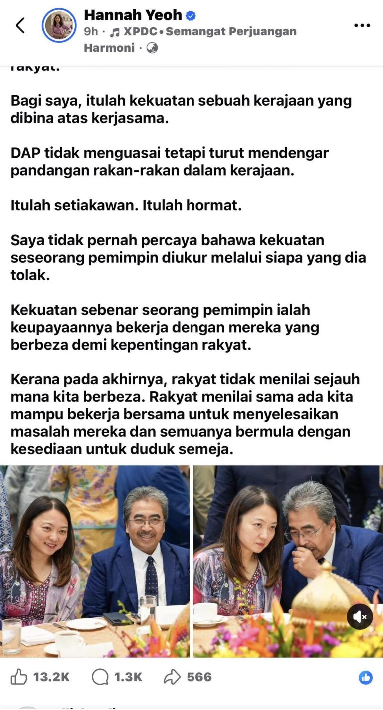 ‘Lebih Elok, Manis Sekiranya Dilaksanakan Juga Di Peringkat Akar Umbi’