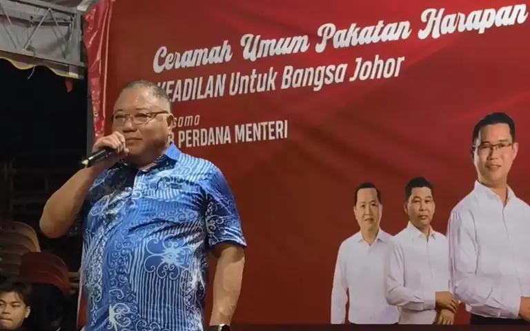 GPS plays down Tiong’s appearance at PH ceramah in Johor