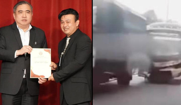 Lorry driver who stopped runaway bus gets RM10,000 — Anthony Loke hands it over in Parliament