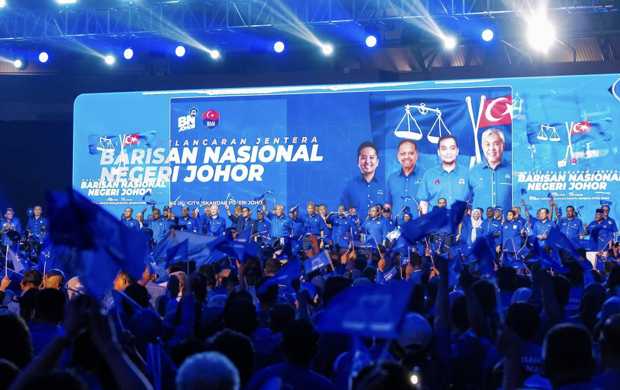 PRN Johor: Jangan Pertaruh Masa Depan Johor… Kekalkan Kestabilan, Kemajuan