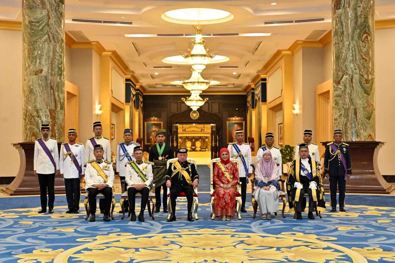 Ahmad Zahid Hadiri Istiadat Pengurniaan Darjah Kebesaran Sempena Hari Keputeraan Rasmi Agong