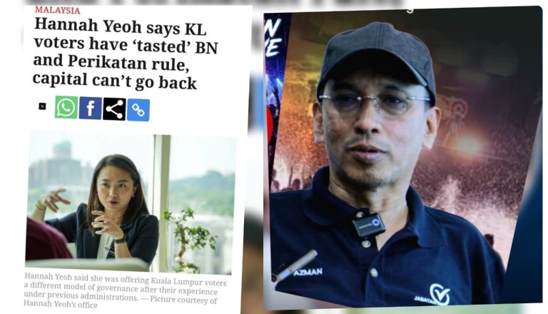 Tengku Azman Bidas Hannah Yeoh, Label BN ‘Neraka’ Hina Usaha Bangunkan KL