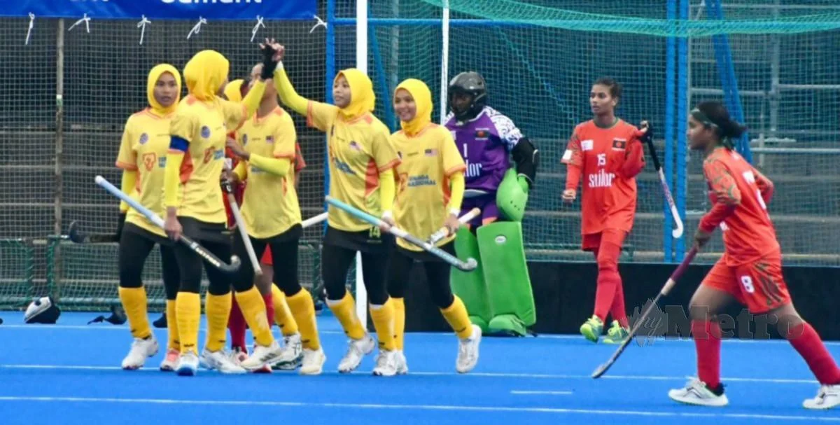 Skuad hoki wanita negara duduki tempat kelima Piala Asia B-18