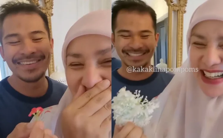 Netizen Berdekah Lihat Kejutan Elly Mazlein Buat Suami [VIDEO]