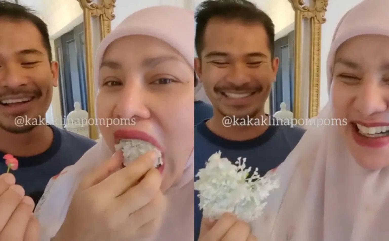 Netizen Berdekah Lihat Kejutan Elly Mazlein Buat Suami [VIDEO] 