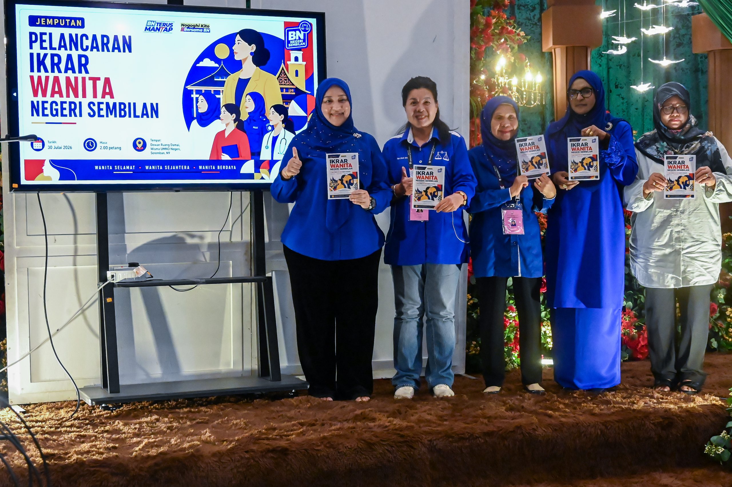 BN Terbukti Berpengalaman… Ikrar Wanita NS Mampu Dilaksanakan – Bibi Sharliza