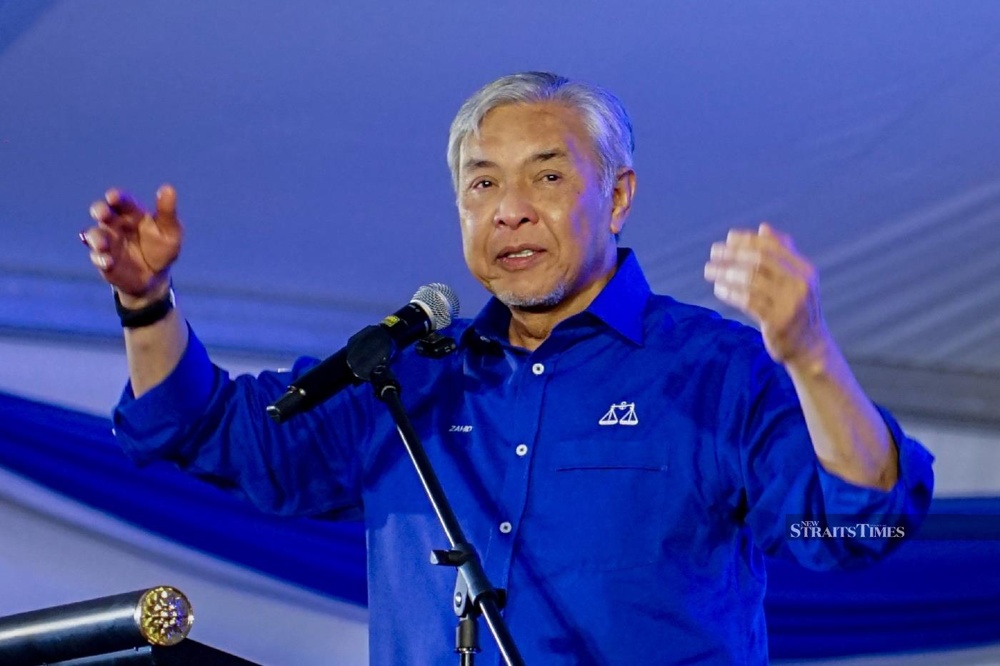Negri Sembilan polls: BN manifesto not copied from PH, says Zahid