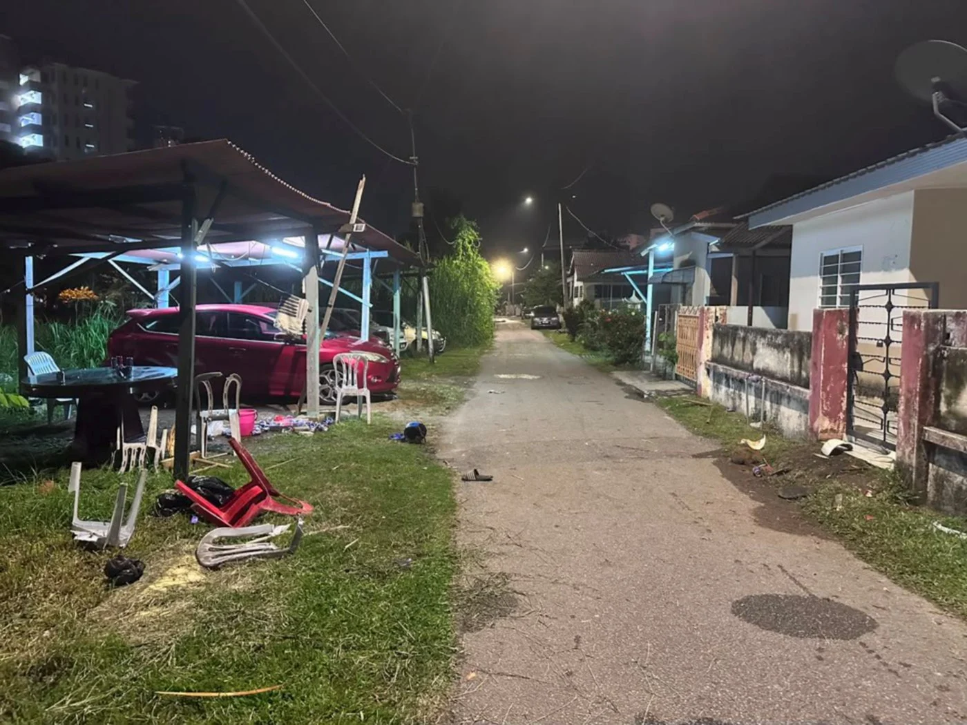 Five arrested after attack leaves man with fractured skull