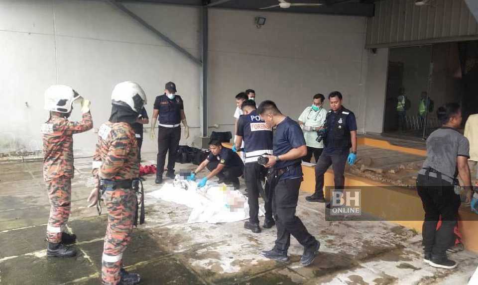 Lelaki maut jatuh dari tingkat 68 KOMTAR petang tadi