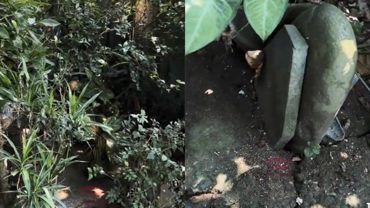 Rumah dibina atas kubur nenek moyang