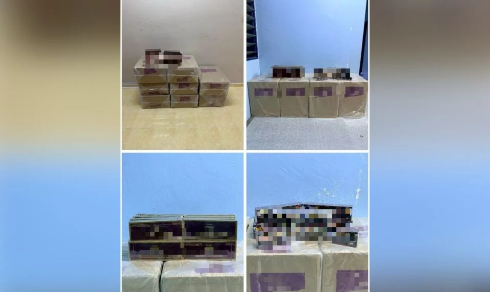 Serbu rumah jumpa rokok putih dan keretek seludup